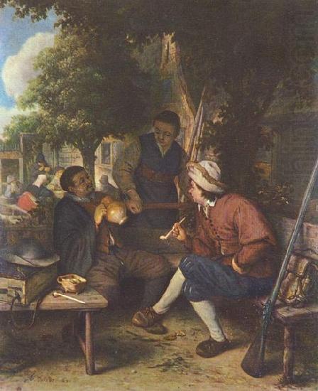 Adriaen van ostade Resting travellers. china oil painting image